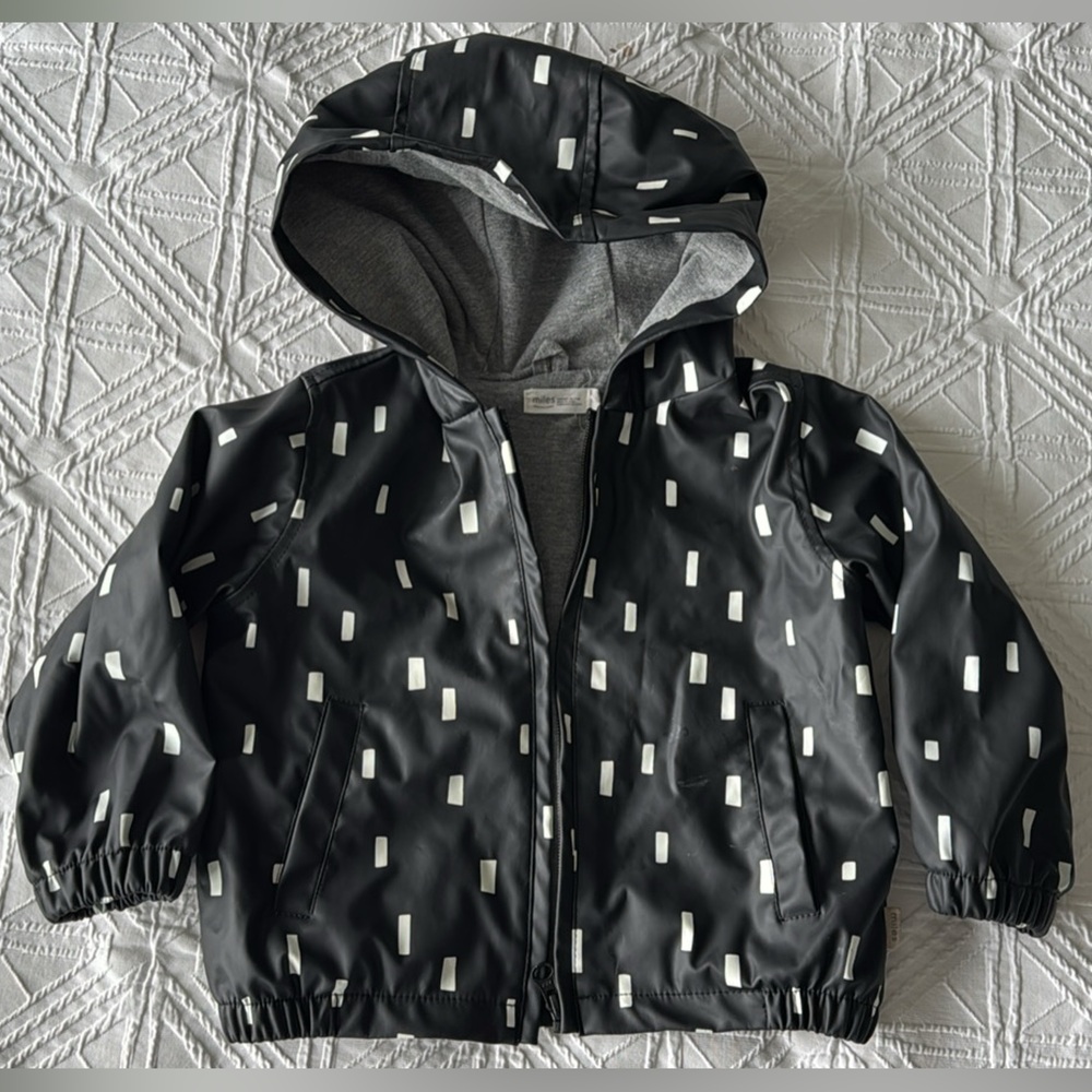 MILES BABY | Lined Rain Jacket | Size 2T